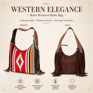 American Darling <b>Large</b> Crossbody Bag Hand Tooled Floral Leather Woven Saddle Blanket Fringe Western Shoulder <b>Purse</b> for Women Bag - Product Image 4