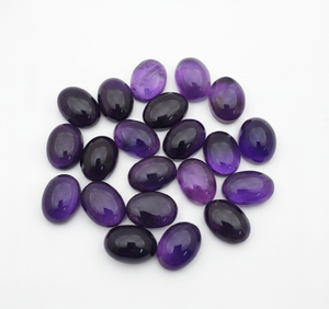 Exclusiva Gema Suelta de Amatista Natural Púrpura, Corte Ovalado Facetado, para Fabricación de Joyería Artesanal, Venta al por Mayor para Compradores de Fábrica - Product Image 2
