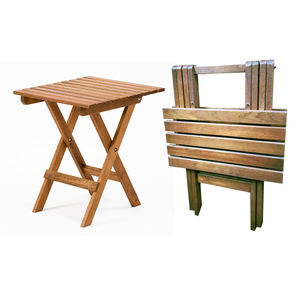 Durable <b>Outdoor</b> <b>Wooden</b> Picnic <b>Table</b> with Prominent Grain Handcrafted Look for Use in <b>Outdoor</b> Furniture - Product Image 2