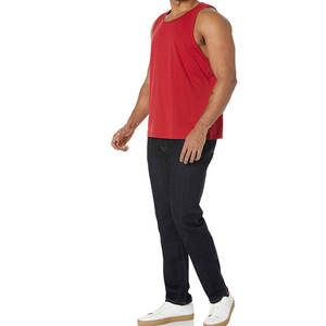 Camiseta sin mangas de poliéster de secado rápido para hombre, chaleco deportivo con cremallera frontal, transpirable, para fitness y yoga - Product Image 3