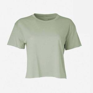 Camiseta Corta para Mujer, Lisa, de Secado Rápido, 100% Algodón, Camiseta de Manga Corta para Mujer - Product Image 3