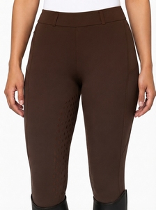 Leggings d'équitation professionnels pour femmes, avec grip en silicone aux genoux, respirants et extensibles, pantalons d'équitation - Product Image 4