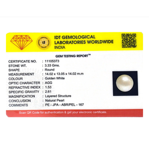 Loose Pearl 16.65 Carat Stunning Gemstone for Fine Jewelry - Product Image 3
