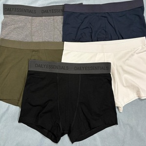 Modern Design Comfort Mens Wear <b>Boxer</b> Short Breathable Quick Dry Anti Bacterial Digital Print Cotton Fabric Underwear OEM <b>Custom</b> - Product Image 1