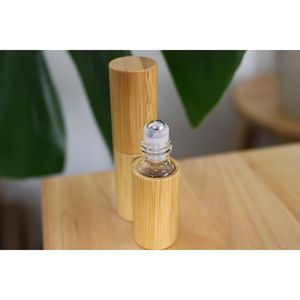 Eco-Friendly Luxury Natural Wood Perfume Bottle <b>Refillable</b> Fragrance Packaging <b>Candle</b> & Accessory Gift Wholesale Supply - Product Image 1