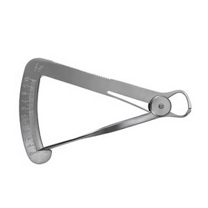 Pied à coulisse à ressort manuel de précision en métal, robuste, à pointe arrondie, 4 pouces, pour mesures internes et externes - Product Image 6