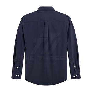 เสื้อเชิ้ตยีนส์ผู้ชายผ้าฝ้ายเนื้อนุ่ม ระบายอากาศดี สวมใส่สบาย ทรงทันสมัย เหมาะสำหรับฤดูใบไม้ผลิ ขายออนไลน์ - Product Image 3