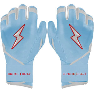 ถุงมือตีเบสบอลรุ่น Ian Happ Signature Series แบบยาว สีฟ้าอ่อน BRUCE BOLT ขายส่ง ถุงมือตีเบสบอลระดับมืออาชีพล่าสุด - Product Image 1