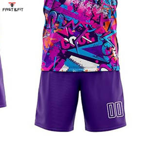 Maillots de football sublimés 100% polyester, design personnalisé, séchage rapide, respirant, léger, unisexe, pour adultes - Product Image 5