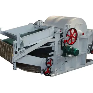 Spinning Yarn Automatic Fibre/Waste Cotton Fibre/Waste Cloth Recycling cotton fiber textile six roller