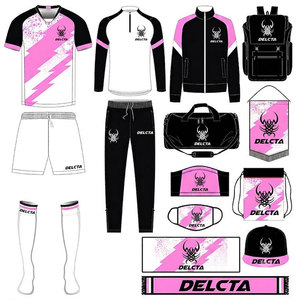 Uniforme d'équipe de football de qualité supérieure fabriqué au Pakistan, uniforme d'équipe de football personnalisé imprimé de qualité supérieure - Product Image 1