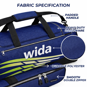 Bolsa Deportiva Personalizada de Gran Capacidad, Bolsa de Viaje para Gimnasio, Impermeable, de Poliéster, para Entrenamiento, con Logotipo OEM, Bolsa para Equipamiento Deportivo - Product Image 5