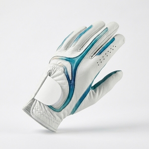 Premium Custom White Cabretta Leather Golf Glove Left Hand Non-Slip <b>Hook</b> Loop Closure Unisex Sports & Ski Outdoor OEM Low MOQ - Product Image 2