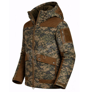 Veste de chasse pour homme en polyester/nylon respirant, service OEM, veste de chasse d'hiver pour homme - Product Image 3