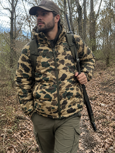 Custom Duck <b>Camo</b> Puffer <b>Jacket</b> – <b>Men</b>’s Insulated Hunting <b>Jacket</b>, Outdoor Winter <b>Camo</b> Coat - Product Image 3