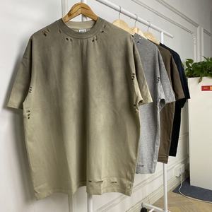 Camiseta de Lona Sólida para Hombre, Elegante, Transpirable, Cómoda, Nueva Llegada, Estilo Urbano, Cuello Redondo, Algodón Casual - Product Image 1