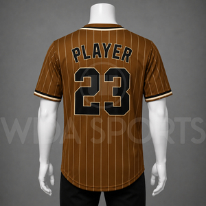 Camisetas de Béisbol Profesionales, Uniformes Personalizados para Equipos, 100% Poliéster, Sublimadas, Ligeras, Transpirables, Cuello en V, Manga Corta - Product Image 2