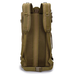 Coyote Tan Tactical <b>Backpack</b> Heavy Duty tactical Style Rucksack Water Resistant Convertible Travel Duffel - Product Image 6