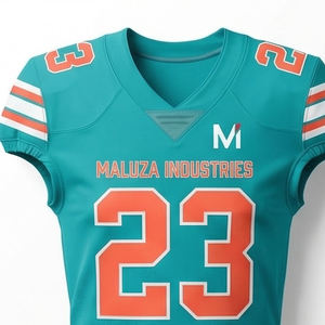 Uniforme de Fútbol Americano OEM, Pantalones y Camiseta, Ropa Deportiva Transpirable, Equipación de Fútbol Profesional MALUZA Industries - Product Image 2