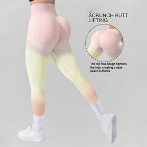 Leggings Sublimados Personalizados para Mujer, Conjuntos Deportivos de Gimnasio de Calidad, Leggings Deportivos Ligeros, Cintura Elástica, Sólidos, Elásticos en Cuatro Direcciones, para Yoga - Product Image 4