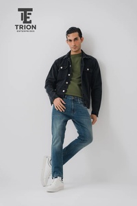 Chaqueta de Camarero de Manga Larga para Hombre, Nueva Moda de Invierno, Camisas de Cocinero para Barbacoa, Panadería, Restaurante, Bar, Chaqueta Vaquera de Invierno para Hombre - Product Image 4