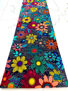 Custom African Wax Print 100% Cotton Tie Fabric for Fashion Garment Manufacturing Personalized Logo Branding - Product Image 4