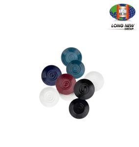 LONGNEW <b>Reusable</b> PET Round <b>Plates</b> | Lightweight Shatter-Resistant Tableware - Product Image 1