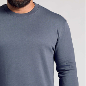 Sweat-shirts pour hommes en coton mélangé de haute qualité, design élégant, couleur unie, sweat-shirts basiques en coton mélangé pour hommes - Product Image 4