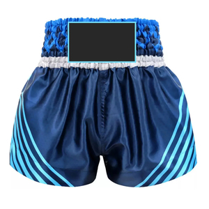 Pantalones Cortos de Boxeo con Logotipo Personalizado para Hombre, de Alta Calidad, Satén Ligero, Cómodos, para Entrenamiento y Combate - Product Image 1