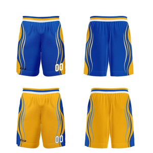 Conjunto de Camiseta de Baloncesto Reversible Estampada, Uniforme de Equipo Personalizado de Doble Cara para Adultos, Clubes, Escuelas, Campamentos, Academias, 100% Poliéster - Product Image 5