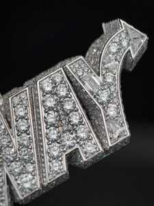 Colgante de Moissanita de Plata 925 Personalizado de Alta Calidad, Estilo Rapper, Joyería Hip Hop, Collar con Incrustaciones, Moderno y a la Moda - Product Image 4