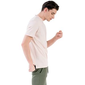 T-shirt pour homme avec logo personnalisé, manches courtes, col rond, poche avant, tissu en coton respirant, chemise légère - Product Image 3