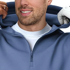 เสื้อแจ็คเก็ตฮู้ดดี้กีฬาดีไซน์ใหม่ล่าสุด โลโก้ดีไซเนอร์ เสื้อผ้ากอล์ฟคุณภาพสูง น้ำหนักเบา ไซส์ใหญ่  แบบกันลม  สั่งทำได้ สำหรับผู้ชาย - Product Image 2