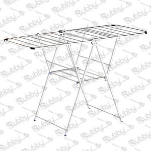 ราวตากผ้าสแตนเลสแบบพกพา ที่แขวนผ้าพับได้ สำหรับระเบียงบ้าน - Product Image 4