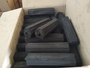 Charbon de bois naturel à 100 % en sciure de bois, briquettes hexagonales fabriquées à la machine, faible fumée, faible teneur en cendres, pour barbecue/extérieur/grillades commerciales - Product Image 6