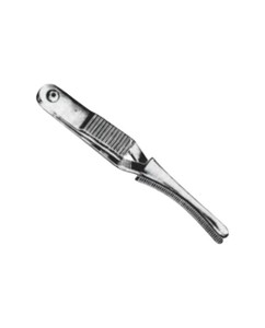 Pince à anse courbée Jhon-Hopkins Bulldog de 7 cm en acier inoxydable pour la chirurgie cardiovasculaire et microvasculaire - Product Image 6