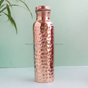 Bouteille d'eau en cuivre brun de haute qualité, finition mate, qualité d'exportation, bouteille d'eau en cuivre pur à prix abordable - Product Image 6