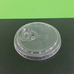 Tapa de plástico PET transparente de diseño más reciente 2026, superventas, de 75/85/95/120 mm, tapas desechables tipo domo y planas para envasado de bebidas - Product Image 4