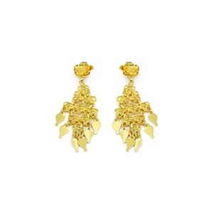 Wholesale 14K18K24K Micron <b>Gold</b> Plated Traditional Floral Design Bridal Jewelry <b>Set</b> France European Wedding Fashion Jewelry <b>Sets</b> - Product Image 4