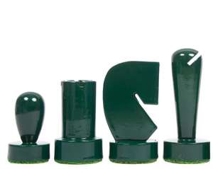 Meilleur prix pour l'ensemble d'échecs de la série Berliner, pièces en bois noires et blanches, roi de 3,7 cm, à prix avantageux - Product Image 5