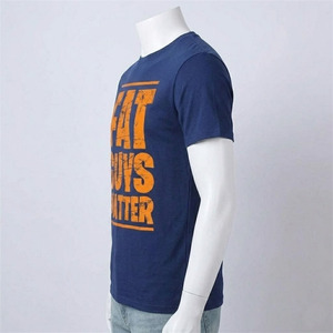 เสื้อยืดกราฟิกผู้ชายแบบกำหนดเอง ผ้าฝ้ายคุณภาพสูง สตรีทแวร์ ผู้ผลิตขายส่ง OEM พร้อมโลโก้แบบกำหนดเอง เสื้อยืดแขนสั้น - Product Image 6