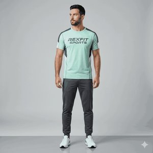 Camiseta de Hombre Oversize de Algodón Jersey de Alta Calidad con Estampado Personalizado, Hombro Caído, Estilo Urbano, Larga, Lisa, Cuello Redondo, Peso Pesado - Product Image 1