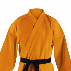 Uniforme de karaté noir unisexe de qualité supérieure, respirant, séchage rapide, 100 % coton, options personnalisables, impression de logo sur mesure, article très demandé - Product Image 5