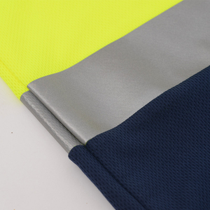Camisa de Trabajo de Poliéster de Alta Calidad con Diseño de Águila Voladora 2026, Camisa Polo de Seguridad de Manga Larga de Alta Visibilidad con Cinta Reflectante Cosida - Product Image 4