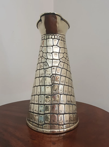 Pichet vintage en métal avec motif crocodile, 500-1000 ml, pour boissons, idéal pour les fêtes, carafe durable en acier inoxydable pour boissons - Product Image 2