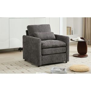 Sillón Acolchado Acogedor de 31.9 Pulgadas, Sofá Nube Extra Grande y Cómodo con Cojín Doble, Sofá Individual con Cojín de Felpa para Sala de Estar - Product Image 3
