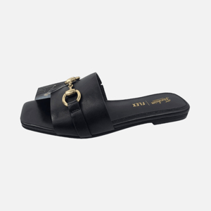 Zapatos Planos para Mujer, Parte Superior de Piel Vacuna, Punta Abierta, Plantilla con Amortiguación de Aire EVA, Suela de Goma, Forro de Piel de Oveja, Antideslizantes, Ligeros - Product Image 4