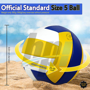 Accessoires sportifs les plus vendus Ballon de volley-ball en matériau durable Ballon de volley-ball avec logo personnalisé - Product Image 2