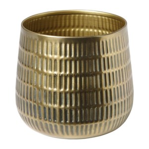 Jarrón Decorativo de Flores Moderno y Creativo, Diseño Artístico de Alta Gama, Chapado en Oro, para Mesa de Hotel o Hogar, a un Precio Impresionante - Product Image 1