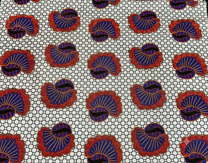 Tissu en coton peigné écologique imprimé wax africain à motif batik, tissé pour vêtements de filles, robes, chemises et articles de mode - Product Image 3